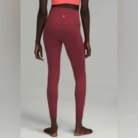 Lululemon Align High-Rise Pant with Pockets 25" Mulled Wine - Picture 4 of 9